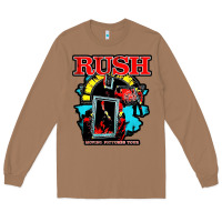 Toasted Coconut RUSH MUSIC Long Sleeve Tee - linhVisuals