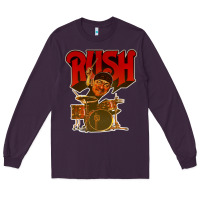 Plum rush neil 10 Long Sleeve Tee - linhVisuals