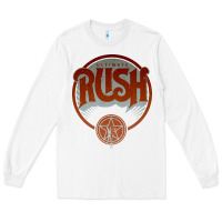 White RUSH TOUR Long Sleeve Tee - linhVisuals