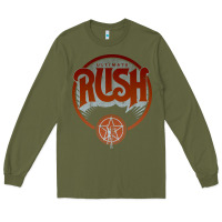 Army Green RUSH TOUR Long Sleeve Tee - linhVisuals