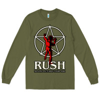 Army Green rush TOUR 1981 Long Sleeve Tee - linhVisuals