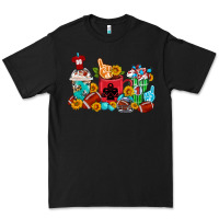 Black Coffee And American Football Coffee Cups Premium Tee - FaDigitalArtStudio