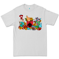 Dove Grey Coffee And American Football Coffee Cups Premium Tee - FaDigitalArtStudio