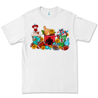 White Coffee And American Football Coffee Cups Premium Tee - FaDigitalArtStudio