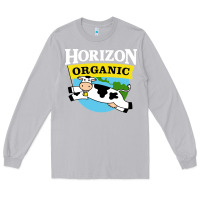 Moon Dust horizon organic milk Long Sleeve Tee - linhVisuals