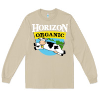 Mushroom horizon organic milk Long Sleeve Tee - linhVisuals