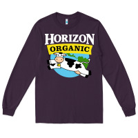 Plum horizon organic milk Long Sleeve Tee - linhVisuals