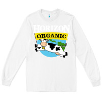 White horizon organic milk Long Sleeve Tee - linhVisuals