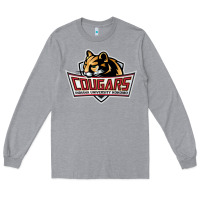 Heather Grey cougars, kokomo education Long Sleeve Tee - linhVisuals