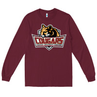 Burgundy cougars, kokomo education Long Sleeve Tee - linhVisuals