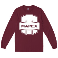 Burgundy Mapex Drum Long Sleeve Tee - linhVisuals