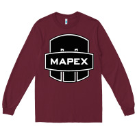 Burgundy Mapex Drums Long Sleeve Tee - linhVisuals