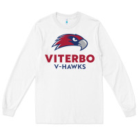 White v-h4wks, viterbo, education Long Sleeve Tee - linhVisuals