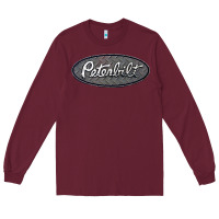 Burgundy Peterbilt Trucks Long Sleeve Tee - linhVisuals