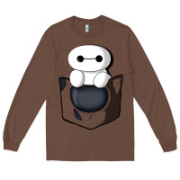 Chestnut baymax in pocket [tb] Long Sleeve Tee - linhVisuals