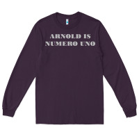 Plum arnold is numero uno Long Sleeve Tee - linhVisuals