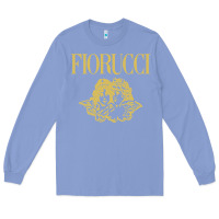 Colony Blue fiorucci Long Sleeve Tee - linhVisuals
