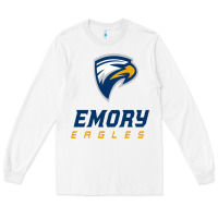 White emory eagles Long Sleeve Tee - linhVisuals