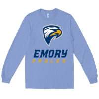 Colony Blue emory eagles Long Sleeve Tee - linhVisuals