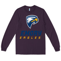 Plum emory eagles Long Sleeve Tee - linhVisuals