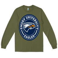 Army Green emory eagles Long Sleeve Tee - linhVisuals