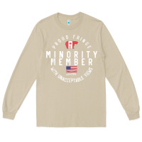 Mushroom proud member of small fringe minority with unacceptable view t shirt Long Sleeve Tee - linhVisuals