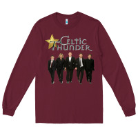 Burgundy Celtic Thunder Long Sleeve Tee - linhVisuals