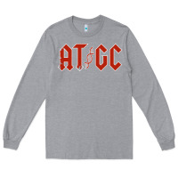 Heather Grey atgc funny science Long Sleeve Tee - linhVisuals