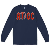 Navy atgc funny science Long Sleeve Tee - linhVisuals