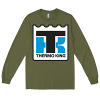 Army Green thermo king Long Sleeve Tee - linhVisuals