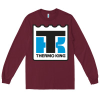 Burgundy thermo king Long Sleeve Tee - linhVisuals