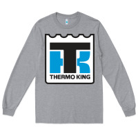 Heather Grey thermo king Long Sleeve Tee - linhVisuals