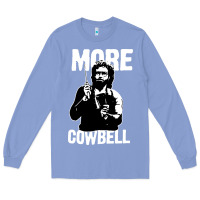 Colony Blue more cowbell Long Sleeve Tee - linhVisuals