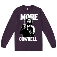 Plum more cowbell Long Sleeve Tee - linhVisuals
