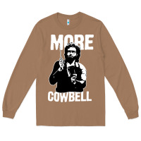 Toasted Coconut more cowbell Long Sleeve Tee - linhVisuals