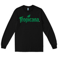 Black tropicana Long Sleeve Tee - linhVisuals