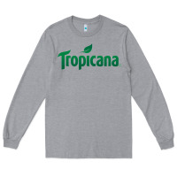 Heather Grey tropicana Long Sleeve Tee - linhVisuals