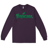 Plum tropicana Long Sleeve Tee - linhVisuals