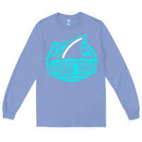Colony Blue fins up ocean Long Sleeve Tee - linhVisuals