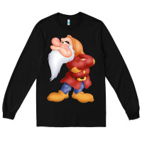 Black grumpy dopey dwarf Long Sleeve Tee - linhVisuals