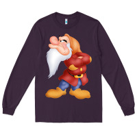 Plum grumpy dopey dwarf Long Sleeve Tee - linhVisuals