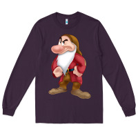 Plum grumpy dopey dwarf Long Sleeve Tee - linhVisuals