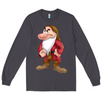 Smoke grumpy dopey dwarf Long Sleeve Tee - linhVisuals