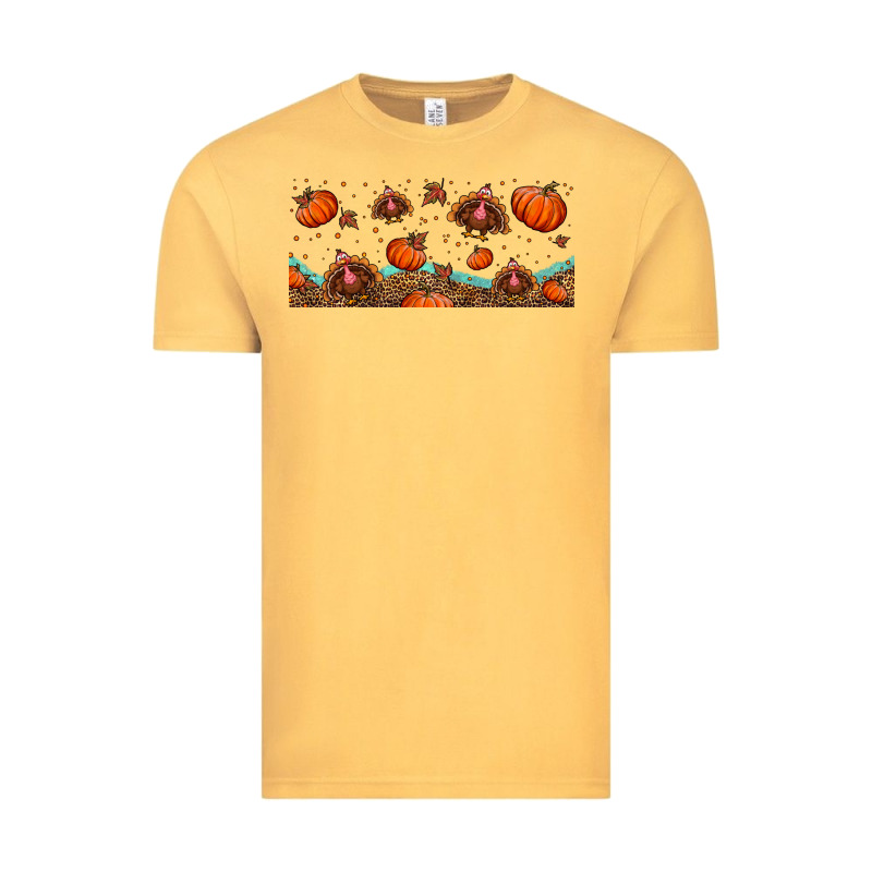 Turkey Thanksgiving Pumpkin Libbey Glass Vintage Tee by BundleAndBundleShop | Teevron