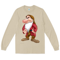 Mushroom grumpy dopey dwarf Long Sleeve Tee - linhVisuals
