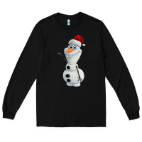 Black olaf Long Sleeve Tee - linhVisuals