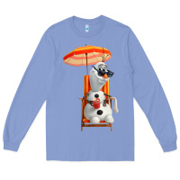 Colony Blue olaf Long Sleeve Tee - linhVisuals
