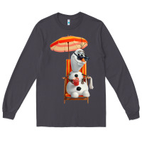 Smoke olaf Long Sleeve Tee - linhVisuals