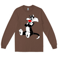 Chestnut sylvester cat Long Sleeve Tee - linhVisuals