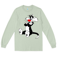 Matcha sylvester cat Long Sleeve Tee - linhVisuals